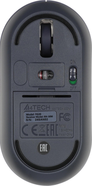 Мышь A4Tech FG20 ASH BLUE Мышь A4Tech FG20 ASH BLUE