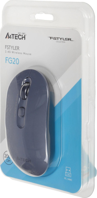 Мышь A4Tech FG20 ASH BLUE Мышь A4Tech FG20 ASH BLUE