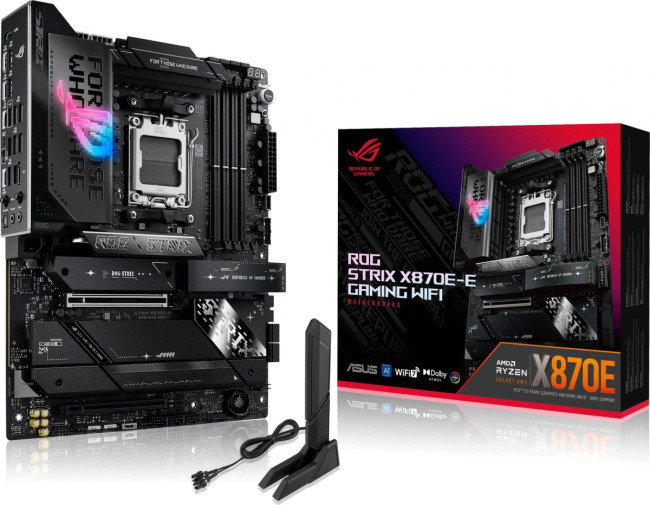 Материнская плата ASUS ROG STRIX X870E-E GAMING WIFI Материнская плата ASUS ROG STRIX X870E-E GAMING WIFI