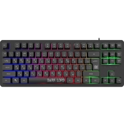 Defender Проводная игровая клавиатура Dark Lord GK-580 RU, черный,радужная,87кнопок Defender 45580 Defender Проводная игровая клавиатура Dark Lord GK-580 RU, черный,радужная,87кнопок Defender 45580