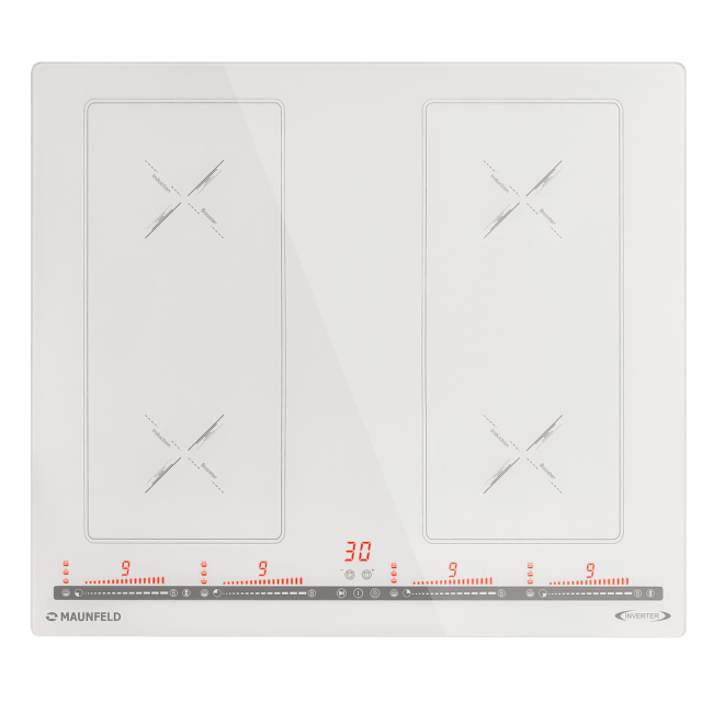 Индукционная варочная панель MAUNFELD MAUNFELD CVI594SB2WHA Inverte