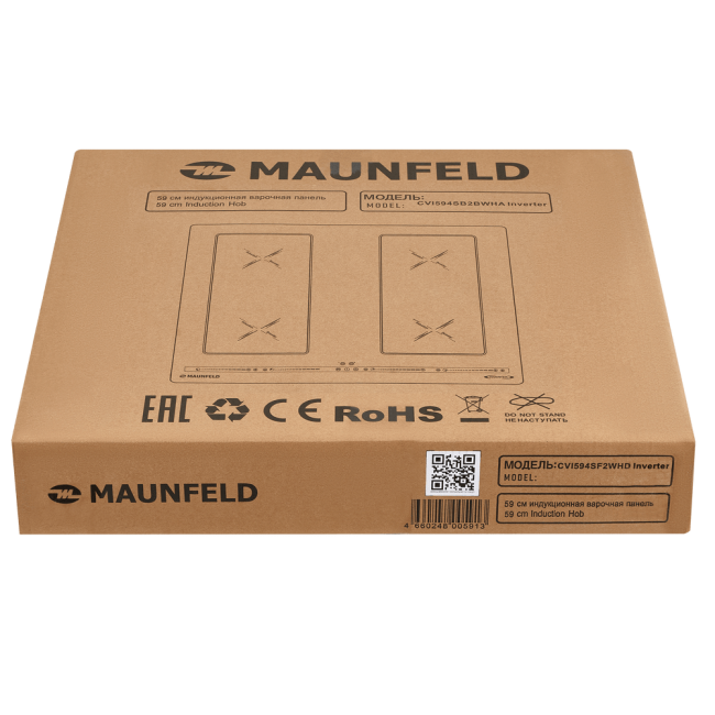 Индукционная варочная панель MAUNFELD MAUNFELD CVI594SB2WHA Inverte