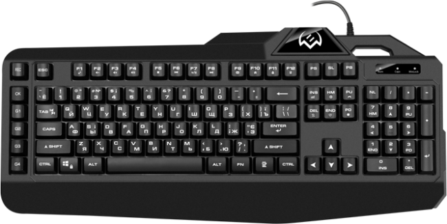 Игровая клавиатура SVEN KB-G8600 (110 кл, макросы, подсветка) Sven KB-G8600