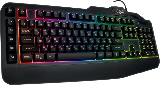 Игровая клавиатура SVEN KB-G8600 (110 кл, макросы, подсветка) Sven KB-G8600