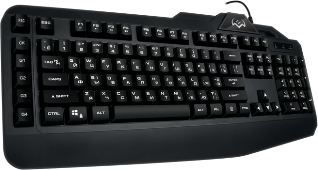 Игровая клавиатура SVEN KB-G8600 (110 кл, макросы, подсветка) Sven KB-G8600