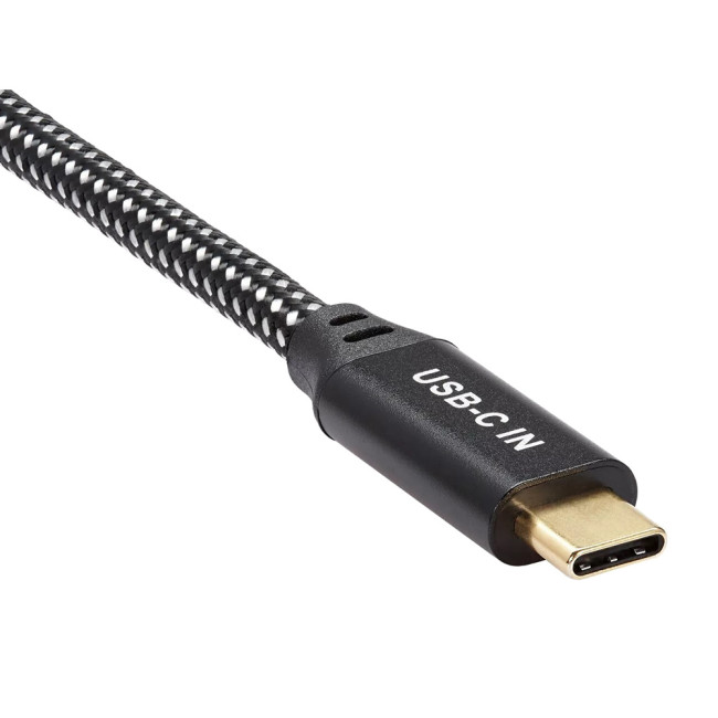 Адаптер USB Type-Cm---->HDMI(f) , 4K@120HZ 8K@ 30Hz, Alum  Shell,Telecom  0.15м<TUC040> VCOM TUC040