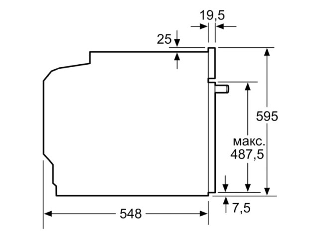 Встраиваемая электрическая духовка BOSCH Bosch HBG578EB3 Встраиваемая электрическая духовка BOSCH Bosch HBG578EB3