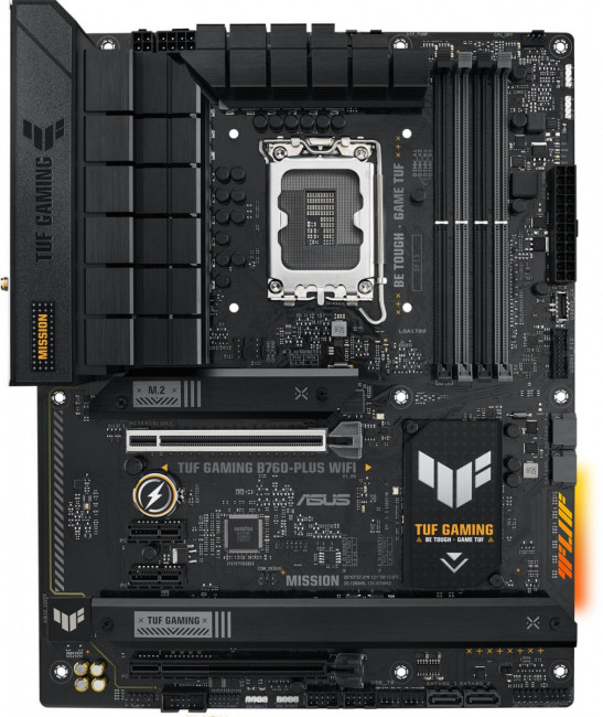 Материнская плата ASUS TUF GAMING B760-PLUS WIFI Материнская плата ASUS TUF GAMING B760-PLUS WIFI