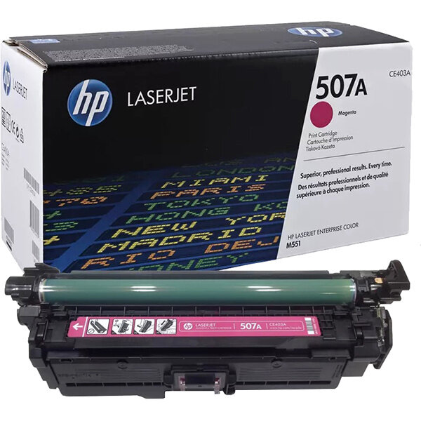 Тонер-картридж HP 507A Magenta Original LaserJet Toner Cartridge (CE403A)