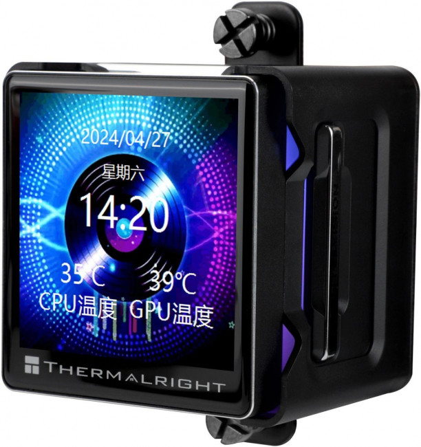 Система водяного охлаждения Thermalright E-VISION-360-BL-ARGB Система водяного охлаждения Thermalright E-VISION-360-BL-ARGB