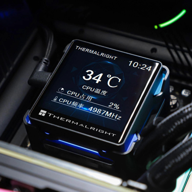 Система водяного охлаждения Thermalright E-VISION-360-BL-ARGB Система водяного охлаждения Thermalright E-VISION-360-BL-ARGB