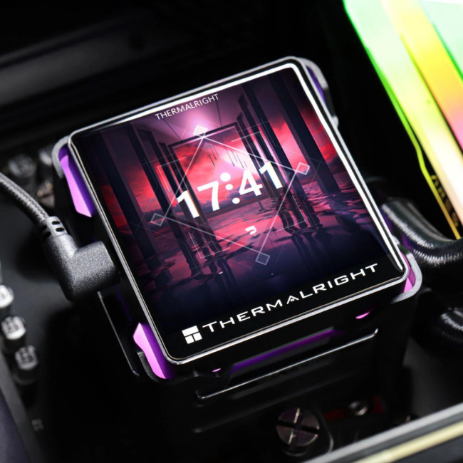 Система водяного охлаждения Thermalright E-VISION-360-BL-ARGB Система водяного охлаждения Thermalright E-VISION-360-BL-ARGB