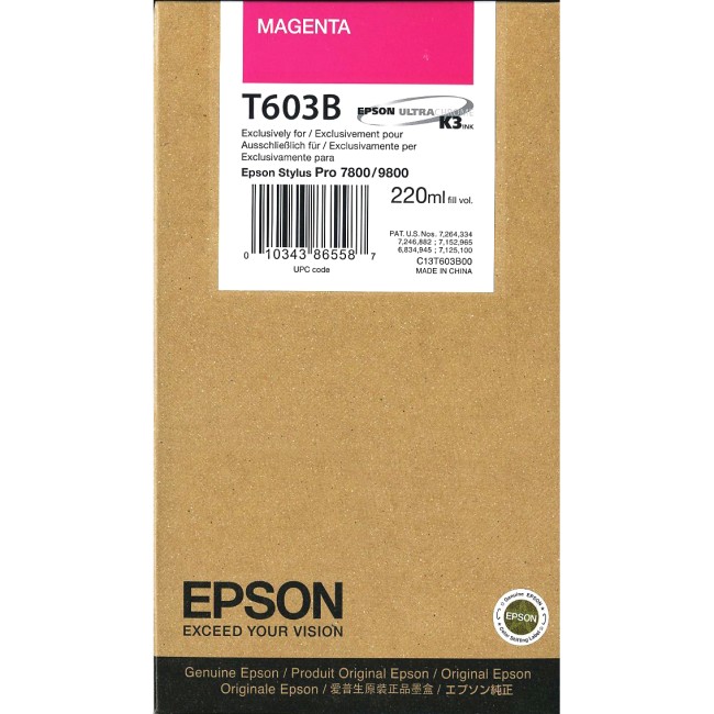 Картридж Epson C13T603B00 Картридж Epson C13T603B00