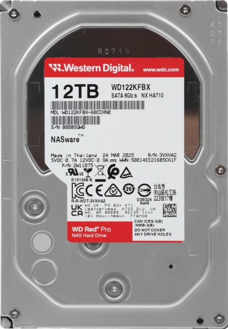 Жесткий диск WD WD122KFBX Жесткий диск WD WD122KFBX