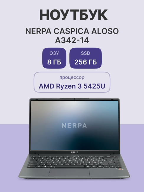 Ноутбук Nerpa Caspica  A342 (A342-14BB082602G)