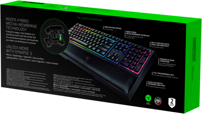 Игровая клавиатура Razer Ornata V2 Razer Ornata V2 Игровая клавиатура Razer Ornata V2 Razer Ornata V2