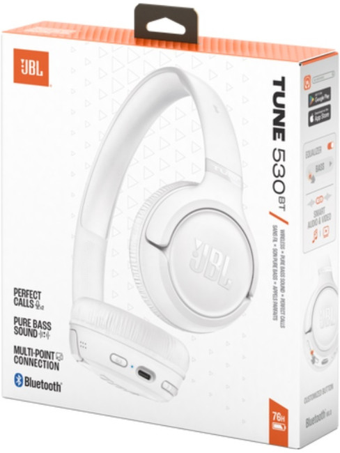 Наушники JBL T530BT (White) JBL T530BT White (JBLT530BTWHTEU) Наушники JBL T530BT (White) JBL T530BT White (JBLT530BTWHTEU)