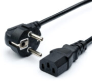 Кабель питания 1.2 m (0.5 mm, евровилка) ATcom CEE 7/7 - IEC 320 C13 1.2 м