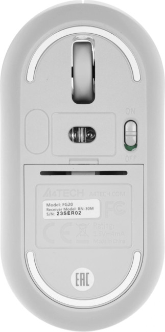 Мышь A4Tech FG20 WHITE Мышь A4Tech FG20 WHITE