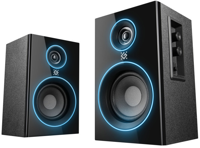 Defender Акустическая 2.0 система Solar 12 12 Вт, подсветка, BT, 230В Defender 65712 Defender Акустическая 2.0 система Solar 12 12 Вт, подсветка, BT, 230В Defender 65712