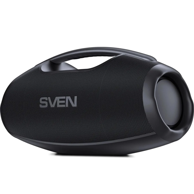 SVEN PS-990, черный, акустическая система 2.0, мощность 2x90 Вт (RMS), IPx7, TWS, Bluetooth, USB, встроенный аккумулятор Sven SV-022891 SVEN PS-990, черный, акустическая система 2.0, мощность 2x90 Вт (RMS), IPx7, TWS, Bluetooth, USB, встроенный аккумулятор Sven SV-022891