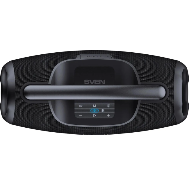 SVEN PS-990, черный, акустическая система 2.0, мощность 2x90 Вт (RMS), IPx7, TWS, Bluetooth, USB, встроенный аккумулятор Sven SV-022891 SVEN PS-990, черный, акустическая система 2.0, мощность 2x90 Вт (RMS), IPx7, TWS, Bluetooth, USB, встроенный аккумулятор Sven SV-022891