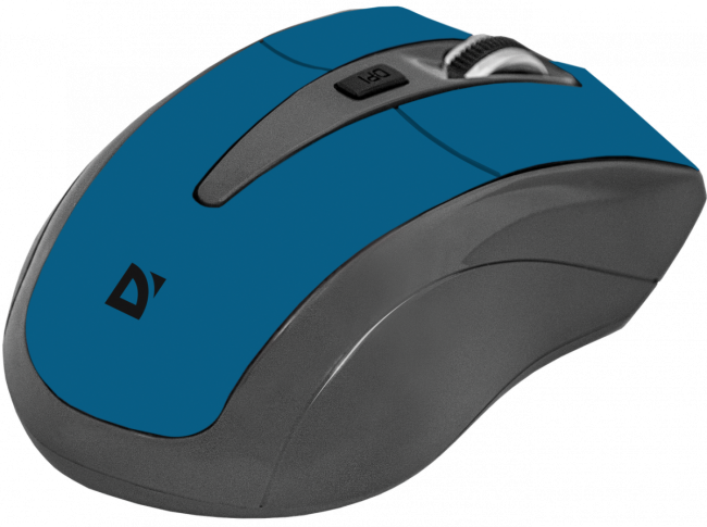 Defender Беспроводная оптическая мышь Accura MM-965 голубой,6кнопок,800-1600dpi Defender Accura MM-965 голубой