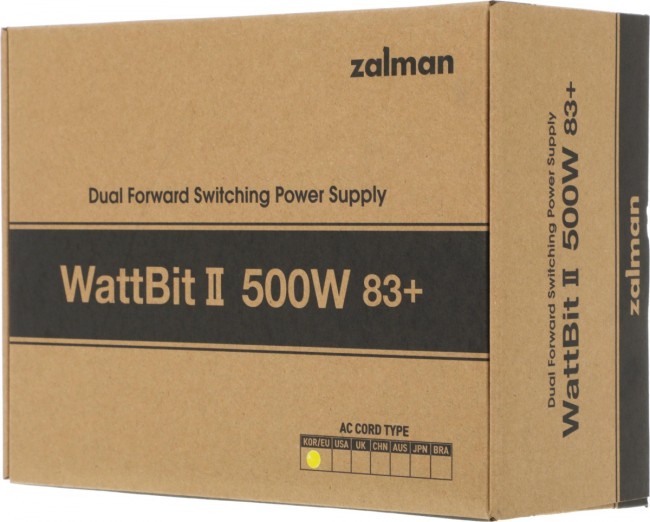Блок питания Zalman ZM500-XEII Блок питания Zalman ZM500-XEII