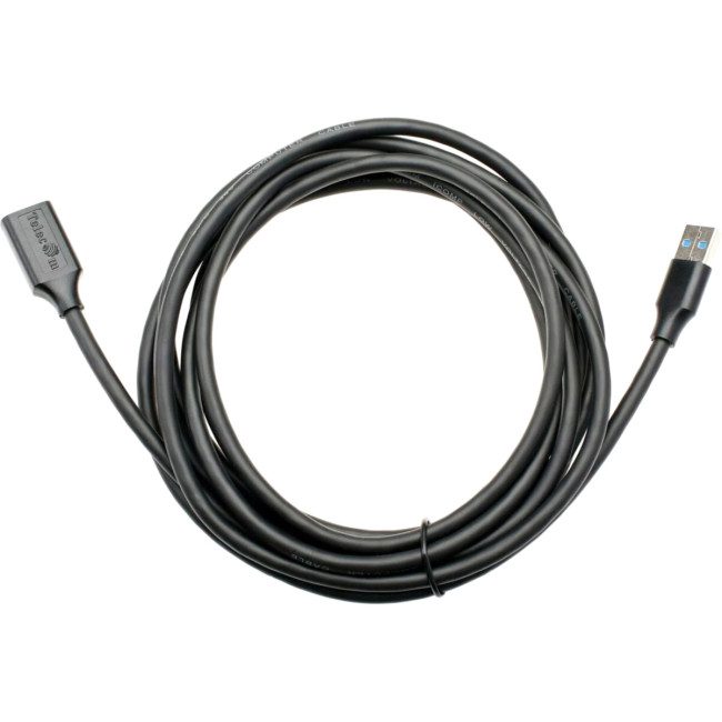 Кабель удлинительный USB3.0 Am-Af 3m Telecom черный (TUS708-3M) VCOM TUS708-3M