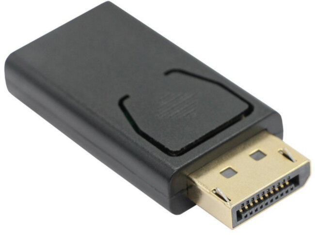 Переходник DP(M) --> HDMI(F), VCOM <CA331> VCOM DisplayPort (m) - HDMI (f) Переходник DP(M) --> HDMI(F), VCOM <CA331> VCOM DisplayPort (m) - HDMI (f)