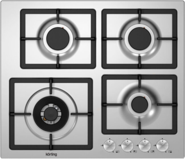 Встраиваемые газовые панели Korting Korting HG 697 CTX Встраиваемые газовые панели Korting Korting HG 697 CTX