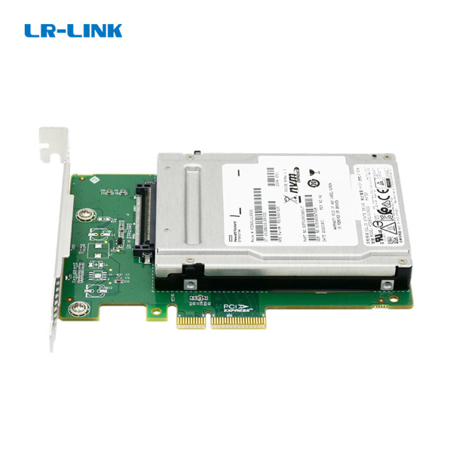 Адаптер для SSD LR-Link PCIe x4 U.3 NVMe SSD Adapter