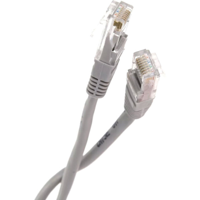 Патчкорд литой "Telecom" UTP кат.5е 1,0м серый VCOM NA102--1M Патчкорд литой "Telecom" UTP кат.5е 1,0м серый VCOM NA102--1M