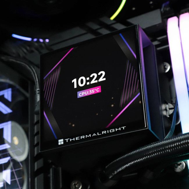 Система водяного охлаждения Thermalright H-VISION-360-BL-ARGB Система водяного охлаждения Thermalright H-VISION-360-BL-ARGB