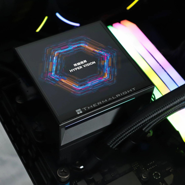 Система водяного охлаждения Thermalright H-VISION-360-BL-ARGB Система водяного охлаждения Thermalright H-VISION-360-BL-ARGB