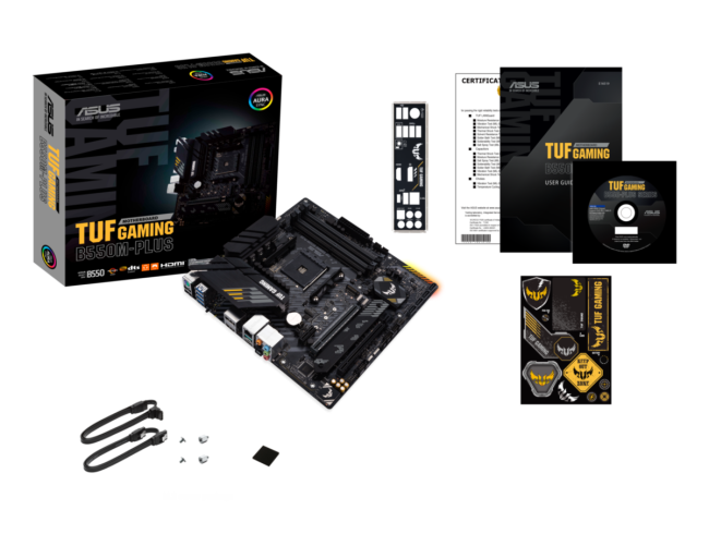 Материнская плата ASUS TUF GAMING B550M-PLUS