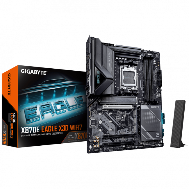 Материнская плата Gigabyte X870E EAGLE X3D WIFI7 Материнская плата Gigabyte X870E EAGLE X3D WIFI7