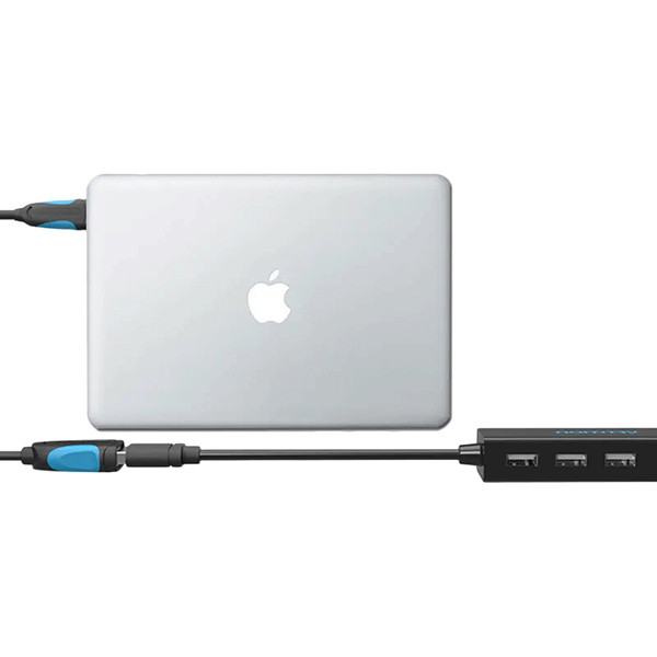 Адаптер-переходник Vention USB Type C M/ OTG USB 3.0 AF, гибкий - 0,1м. Адаптер-переходник Vention USB Type-C(m)/USB 3.0 Type-AF - 0.1 м (VAS-A51-B010)