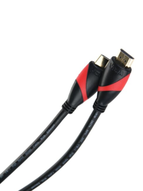 Кабель HDMI 19M/M ver. 2.0 black red, 1.8m VCOM <CG525-R-1.8> VCOM HDMI (m) - HDMI (m) 1.8м Кабель HDMI 19M/M ver. 2.0 black red, 1.8m VCOM <CG525-R-1.8> VCOM HDMI (m) - HDMI (m) 1.8м