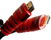 Кабель HDMI 19M/M ver. black and red 2.0, 1,8m VCOM <CG526S-R-1.8M> Blister VCOM HDMI (m)- HDMI (m) 1.8м