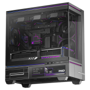 Корпус без блока питания Thermalright M10 Vision FAN4-M Black