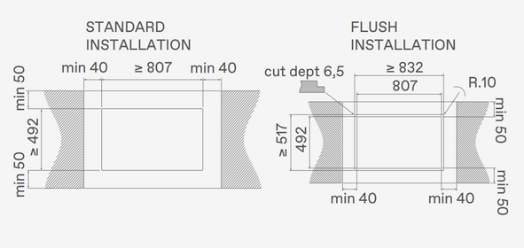 Варочная панель с вытяжкой ELICA Elica NIKOLATESLA ONE HP RAW BR/A/83-PRF0200577