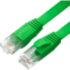 GCR Патч-корд PROF плоский прямой 0.15m, UTP медь кат.6, зеленый, 30 AWG, ethernet high speed 10 Гбит/с, RJ45, T568B, GCR-52280 Greenconnect GCR-52280
