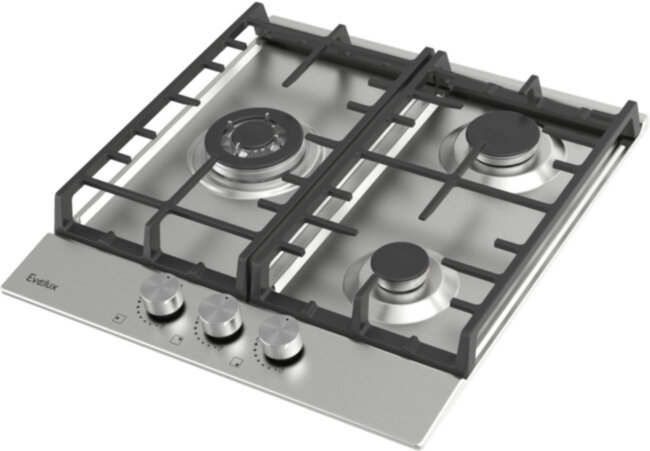 Встраиваемая варочная панель газовая EVELUX EVELUX HEG 450 X Встраиваемая варочная панель газовая EVELUX EVELUX HEG 450 X