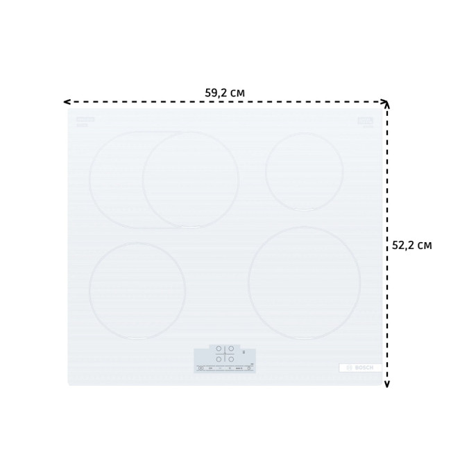 Встраиваемая индукционная панель BOSCH Bosch PIF612BB1E