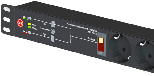 Блок автоматического ввода резерва ATS-1602 ELEMY ATS-1602