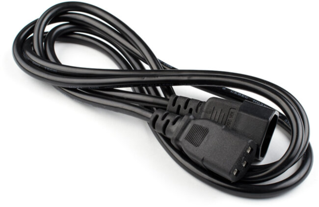 Кабель питания удлинитель 1.8 m (0.75 mm, для ИБП) ATcom IEC 320 C13 - IEC 320 C14 1.8 м Кабель питания удлинитель 1.8 m (0.75 mm, для ИБП) ATcom IEC 320 C13 - IEC 320 C14 1.8 м