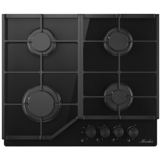 Варочная поверхность MONSHER MONSHER MGG 62 Noir Варочная поверхность MONSHER MONSHER MGG 62 Noir
