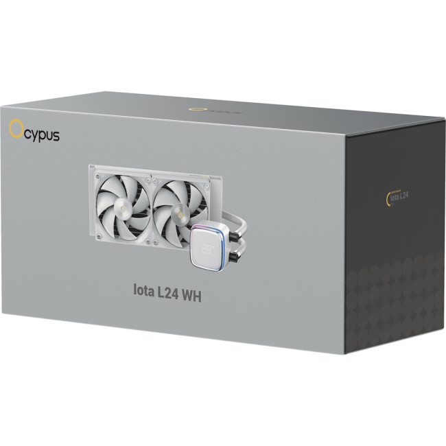 Система жидкостного охлаждения Ocypus Iota-L24-WH2ANWNN00X-GL White Система жидкостного охлаждения Ocypus Iota-L24-WH2ANWNN00X-GL White