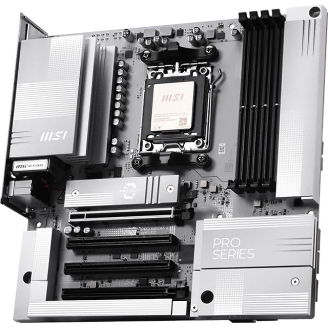 Материнская плата MSI PRO B850M-A WIFI PZ Материнская плата MSI PRO B850M-A WIFI PZ